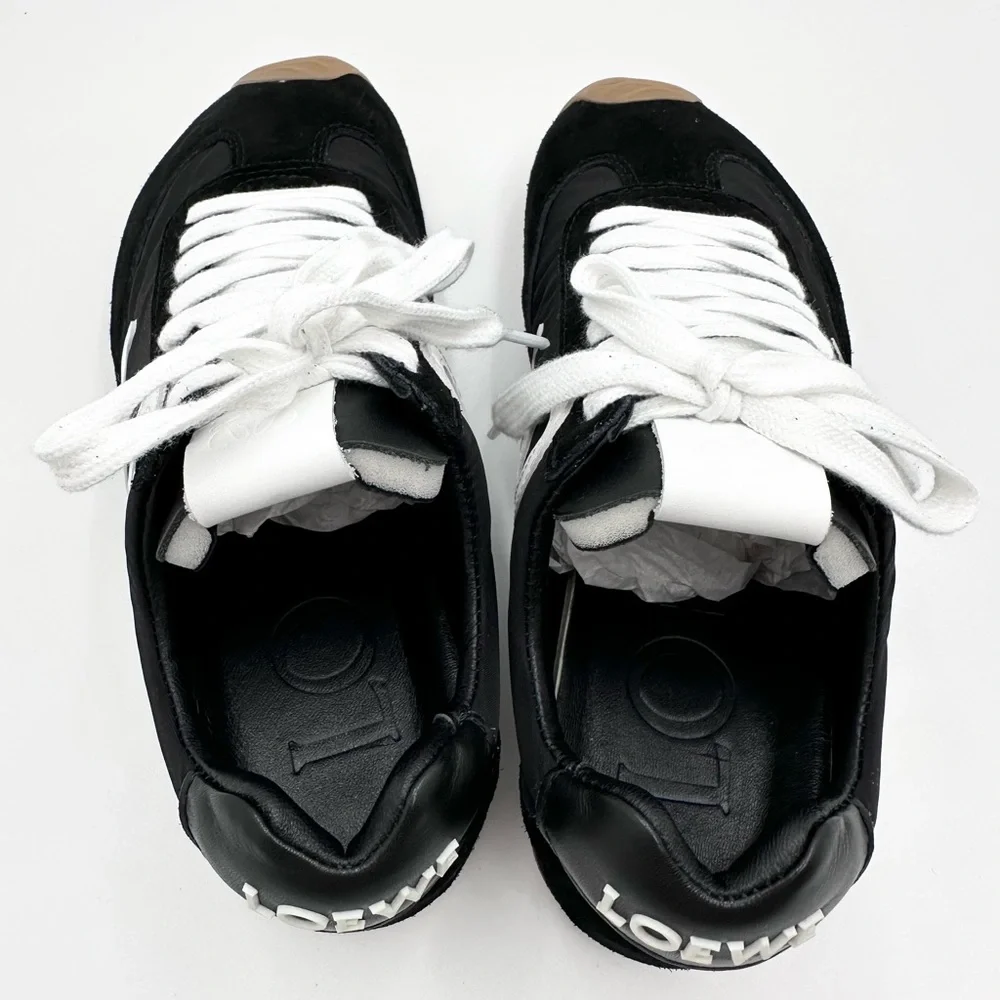 Loewe Ballet Runner 2.0 in nylon and calfskin - Picture 4 of 12